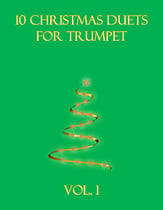10 Christmas Duets for trumpet (Vol. 1) P.O.D. cover